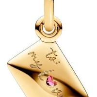 Pandora Moments - Colgante de herradura de oro de 14 quilates，Incluye Caja Original - details 0