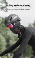 Máscara Táctica Caliente De Invierno WEST BIKING Para Ciclismo Senderismo Motocicleta MTB Full Face Resistente Al Viento Equipamiento Deportivo Termal Para Hombres - details 5