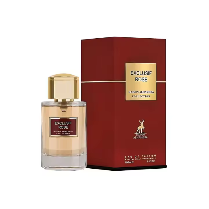 MAISON ALHAMBRA COLLECION EXCLUSIF ROSE EAU DE PARFUM 100ML VAPORIZADOR - 1