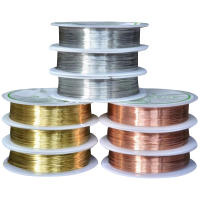 Hilo De Cobre Para Joyería Resistente Al Envejecimiento Hilo De Artesanía Para Joyería Y Creaciones Artísticas Suministros De Metal Para Manualidades - details 0