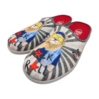 Zapatillas de casa para hombre de verano con puntera cerrada Marca Flossy cómodas, flexibles, ligeras y gran confort , con plantilla extraíble y suela perfumada , antideslizante , fabricadas en España ,suaves y tiernas. Calzado para el hogar ideal - details 2