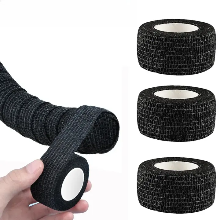 Banda Elástica Autoadhesiva Para Barril Horizontal Protección Anti Deslizamiento Para Mancuernas Y Barbells Prendas De Ropa De Entrenamiento Unisex - 1