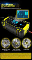 Cargador De Batería Automóvil Automático 12V-24V 8A Reparación De Pulso Digital LCD Para Baterías De Agua Y Secas Ácido Lead - details 10