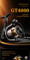Nueva Carrete De Pesca GT Battle 3 3000-8000 Con 6+1 BB Cuerpo Metálico Completo Manija CNC Pre-Load Spinning Reel Para Oceanos Rios Lagos Y Montañas - details 0