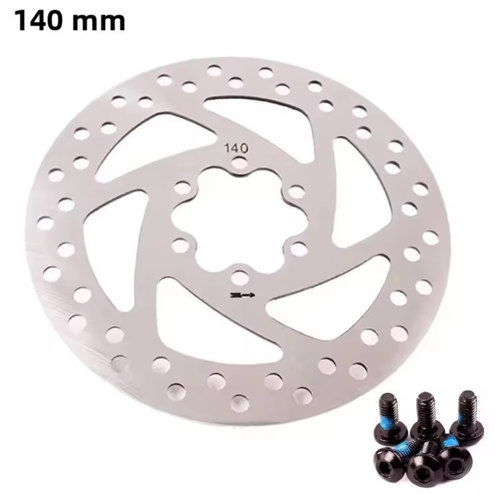Zoom Disco De Freno Para Bicicleta MTB De Hidráulica 140mm 160mm 180mm 203mm Con Línea Central Pieza De Repuesto Para Bicicleta - 1