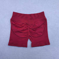 Shorts De Gimnasio Para Mujer Fitness Deportivos Shorts De Bicicleta 4.5" Banda Ribbed Baño Yoga Shorts De Trabucajo Sin Costuras Leggings - details 12
