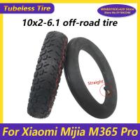 Pneumático Eléctrico De 10 Pulgadas Para Scooter Xiaomi Mijia M365 pro Pro2 1S Lite Tubless 10X2-6.1 Piezas De Repuesto Off-road - details 0
