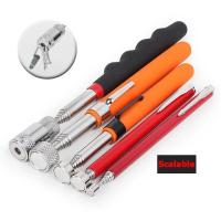 Mini Herramienta Magnética Telescópica Portátil Con Luz Para Recoger Bolas De Tornillo Varita Extendible De Metal Herramienta De Reparación De Coche - details 0