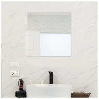 Pegatinas De Espejo 3D Autoadhesivas Acrílicas Para Decoración De Pared Moderna Flexible Y Gruesa Para Puerta Armario Baño Hogar - details 7