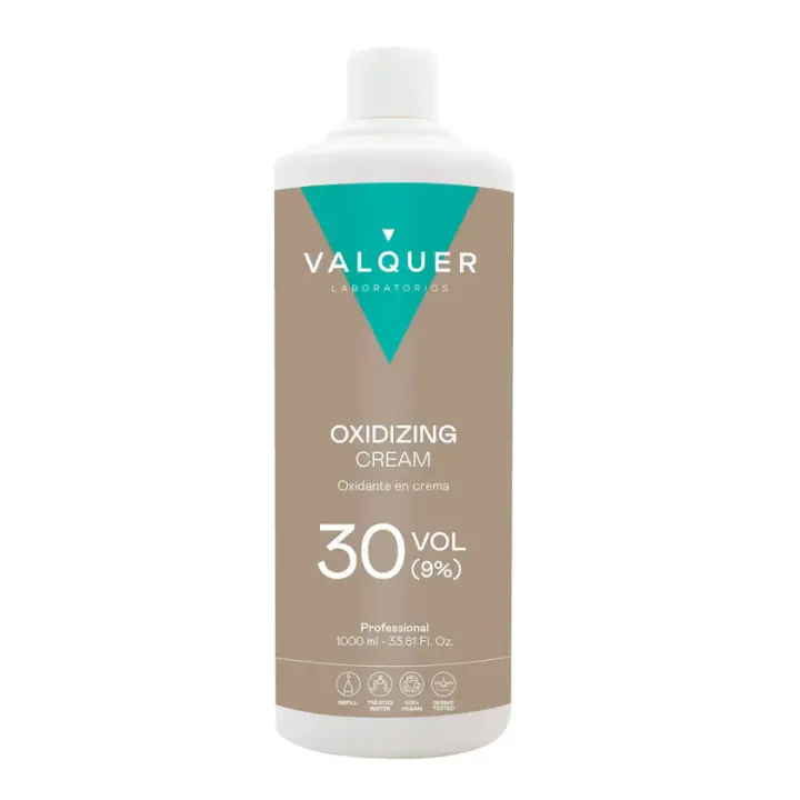 oxidante en crema valquer 30 volumenes de 1 litro - 1
