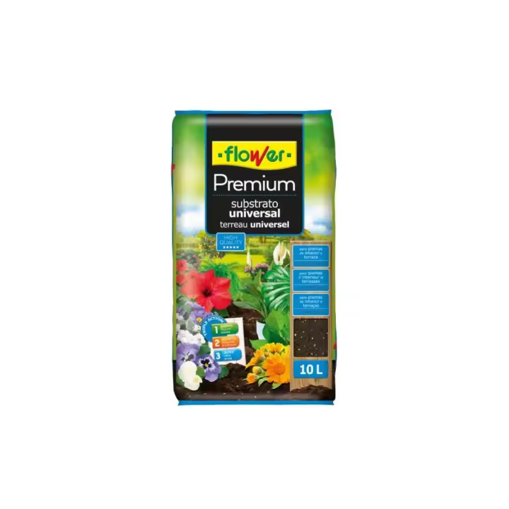 Flower Substrato Universal Premium - Substrato Premium para Interior y Exterior - 1
