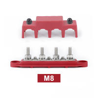 Bloque De Distribución De Energía Marítima 12V 250A Con 4 Postes Terminal De Cobre Para Automóvil M8 M10 Barra De Terminal - details 8
