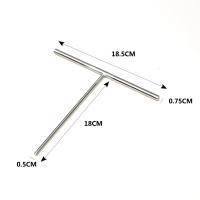 Herramienta De Espalda De Crepe Francesa Espátula Para Batido De Tortilla Acero Inoxidable Eco-amigable Para Cocina Y Panadería - details 3