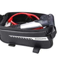 Bolsa De Manillar Para Bicicleta Impermeable Con Soporte Para Teléfono Táctil Accesorio De Bicicleta MTB Y Carretera - details 5