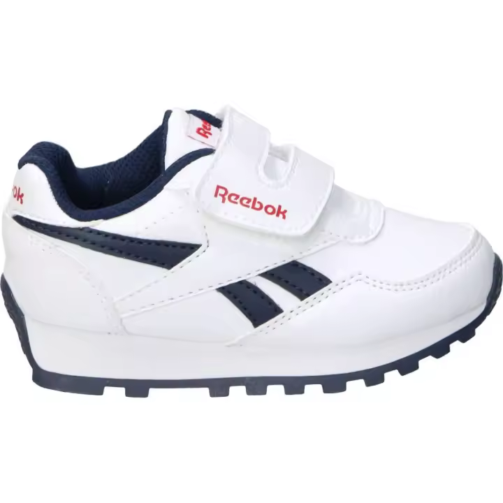 REEBOK | Deportivas Reebok Royal Rewind Run Infantiles - Zapatillas en Color Blanco con Detalles en Azul Marino – Sneakers con Velcro – Estilo Casual – Cómodas y Versátiles – Modelo 100046411 - 1