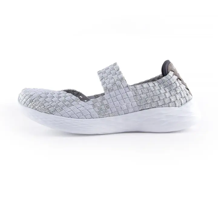 ANDY-Z  AZ2321 Plata Zapatos tejidos a mano para mujer - 1