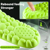Almohadilla Deportiva De Talla Grande Absorbedora De Sudor Transpirable Con Absorción De Choque Espesor Ajustable Suave Y Cómoda 4D Nube Elasticidad Para Zapatos - details 5