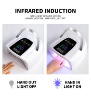 Lámpara De Uñas LED Recargable Con Sensor De Movimiento Para Curar Polvos De Uñas Con 48LEDs Secador De Uñas Profesional Herramienta De Arte De Uñas - details 6