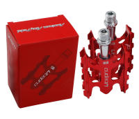 Pedal De Bicicleta Litepro Ultra Ligero De Aluminio Para MTB BMX Rueda De Carreras Universal Antideslizante Ajuste Brompton Faltrad - details 9
