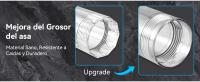 Cabezal de Ducha de alta presión, Filter de 3 velocicidades Boost, Cabezal de Ducha boost de Ahorro de agua con 3 filtros y Piedra (Negro) (Clase de eficiencia energética A ++) - details 1