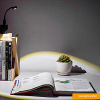 Lámpara De Noche LED USB Con Proyector De Rainbow Y Neón Para Decoración De Habitación Luz De Ambiente Para Fotografía Y Regalo - details 0