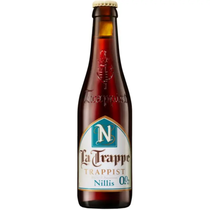 6 uds x La Trappe Nillis Sin Alcohol 0.0 33Cl cerveza tostada trapense Holandesa - 1