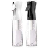 Botella De Pulverización Continua 300ml Para Salón De Belleza Y Peluquería Atomizador De Cabello Barbershop Contenedor De Presión - details 0