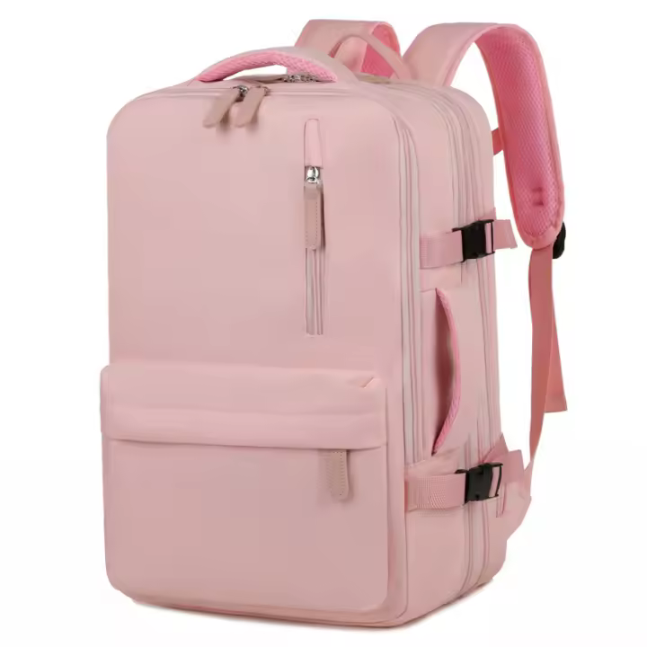 Mochila 40x30x20 Avión, Mochila para equipaje de mano de cabina, Mochila para portátil para viajes en avión, Mochila escolar, Bolsa para hombres y mujeres. (NEGRO) - 1
