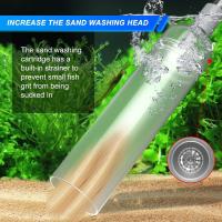 Nueva Máquina De Cambio De Agua Para Acuario Limpiador De Arena Y Grava Sifón De Vacío Para Tanque De Peces Material Plástico - details 3