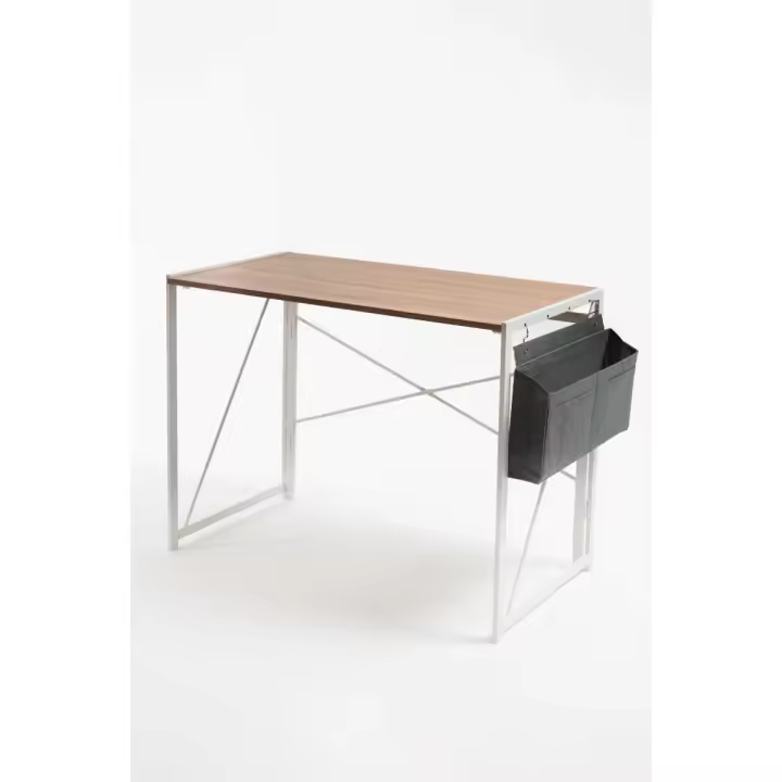 Escritorio Plegable Beid 100 cm - Blanco - 1