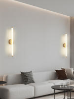 Lámpara De Pared LED Para Decoración De Hogar Y Dormitorio Instalación En La Superficie Dorada Iluminación De Sofá Y Sala De Estar Luz De Fondo Moderna Sin Ajuste De Brillo - details 8