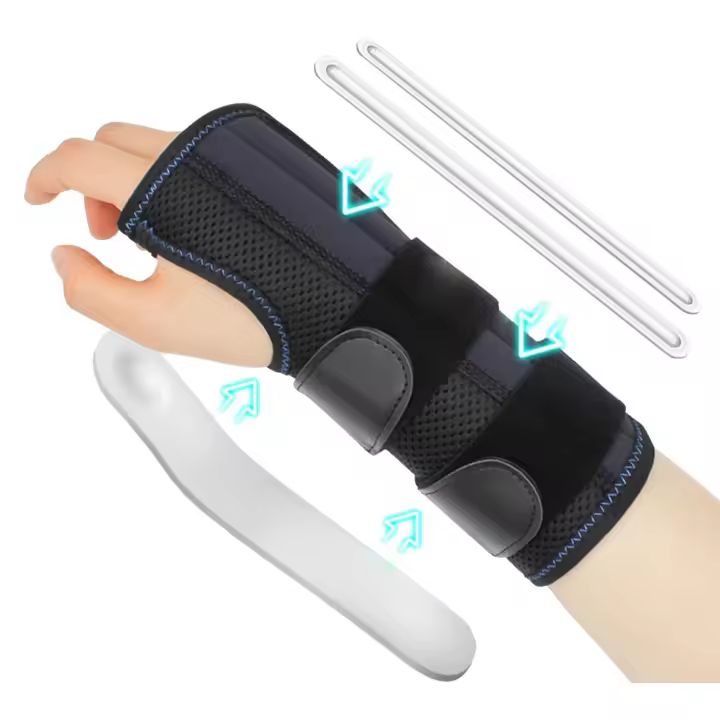 Muñequera Tunel Carpiano, Muñequera Tendinitis Muñeca, Ajustable, Transpirable, Muñequera para que Tendiditis, Esguinces, Roturas, Inflamación Articular, Artritis (Mano Derecha) - 1