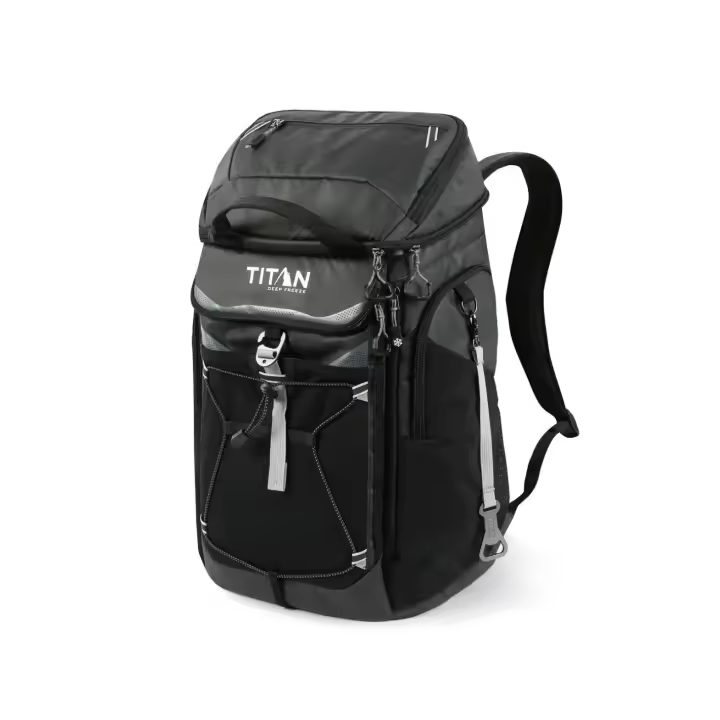 Nevera portátil tipo mochila TITAN. Capacidad 26 latas. - 1