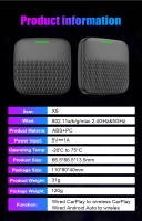 Caja De Carplay Y Android Auto Sin Cable 2024 Para Volvo XC90 S90 V90 XC60 S60 V60 XC40 C40 Recharge WiFi Bluetooth 5.0 Plug And Play - details 11