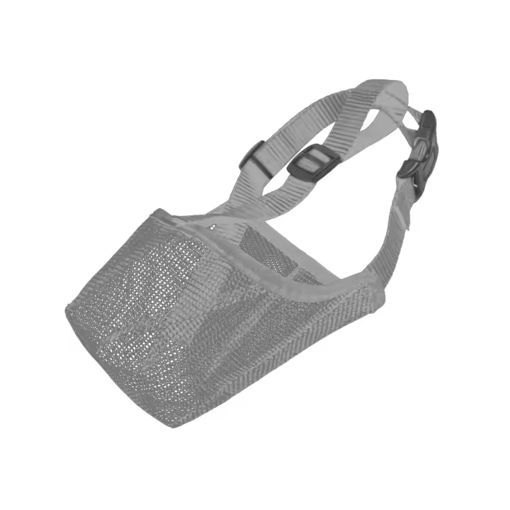 Funda Para Perro Con Cremalleras Ajustables Y Malla Cubierta Para Entrenamiento De Comportamiento Respirable Duradero Ligero Y Cómodo - 1