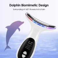 Dispositivo De Belleza EMS Para Cara Y Cuello Masajeador Vibration Sonic Rejuvenación De Piel LED Tensión Elevada Cuidado De La Piel - details 4