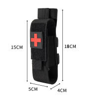 Kit De Primeros Auxilios Para Gatos Con Manguito Set De Supervivencia En Molle Funda Portadora De Equipamiento Médico Herramientas De Salud Para Exteriores - details 4