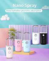 Pequeño Humidificador Facial Recargable Portátil 30ml Mini Neumático Nano Personal Hidratante De Cara Con Niebla Fría Para Hogar - details 0