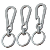 Llavero De Aleación De Titanio Con Hebilla EDC Herramienta Exterior Regalo Para Hombre Accesorios De Coche Llavero Colgante Pendant - details 0