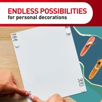 16 Pcs 3M Command Poster Strips Para Colgar Pósteres Sin Dañar La Pared Herramientas No Necesarias Decoración Para El Hogar - details 6