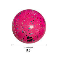 Bola De Fútbol Tradicional Tamaño 5 Para Niñas Con Amplia Gama De Aplicaciones Elasticidad Rubérica Bola De Fútbol PVC Inflable - details 13