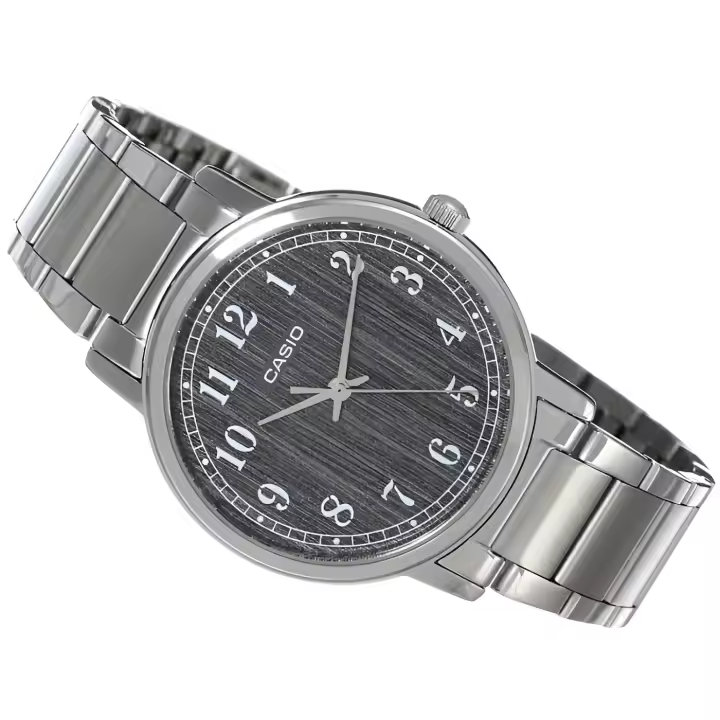 Reloj Casio MTP-E145D-1B correa de acero inoxidable Casio MTP-E145D-1B Stainless Steel Strap Watch - 1