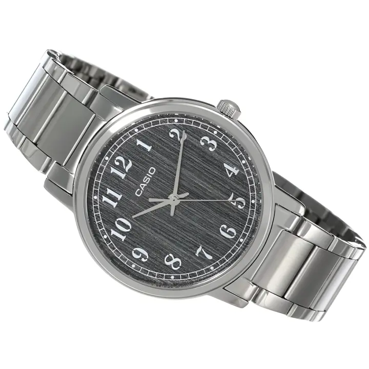 Reloj Casio MTP-E145D-1B correa de acero inoxidable Casio MTP-E145D-1B Stainless Steel Strap Watch - 1