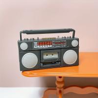 Muñeca De Radio Clásica Para Casa De Muñecas Modelo Miniatura De Simulación Retro Regalo Ideal Para Niñas Y Niños - details 2