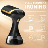 Vaporizador para Ropa 1500W, Vaporizador de Ropa para Casa, Oficina, Viaje, Vaporizador de Mano Portátil Actualizado 300ML Depósito de Agua de Gran Capacidad, Quita Arrugas,25s Calor Rápido Vaporizador de Mano para Ropa de Viaje Quita Arrugas de Tela para - details 11