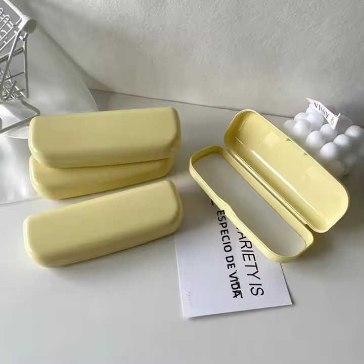 Estuche De Gafas Ópticas Para Hombres Y Mujeres Estuche Rígido Para Sol Y Lentes De Lectura Funda Protectora Para Gafas - 1