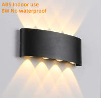 Lámpara De Pared LED Moderna Para Interior Y Exterior Luz Blanca Versátil Para Sala De Estar Corredor Dormitorio Decoración - details 6