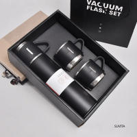 Botella Termo De Acero Inoxidable 500ML Con Isolación Térmica Para Oficina Y Negocios Set De Regalo Para Parejas Botella De Agua Caliente Para Uso Exterior - details 5