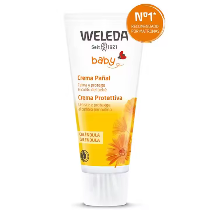 Crema de Pañal Bebé de Caléndula Weleda - 1