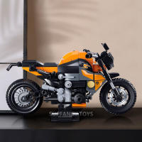 Kit De Construcción De Bloques De Moto Locomotora Extreme Speed 196PCS Juguetes Educativos Para Niños Modelos Interactivos De Forma Cool - details 2